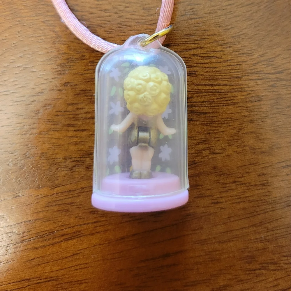 Vintage 1990 Poly Pocket Pendant Necklace - Picture 2 of 3